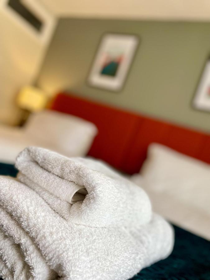 Chambre Lits Jumeaux avec Salle de Bains Privative