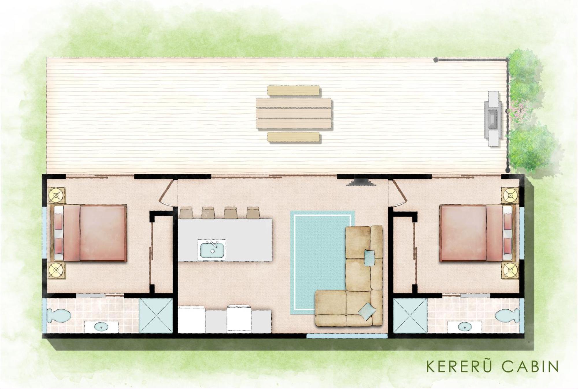 Two-Bedroom Cottage