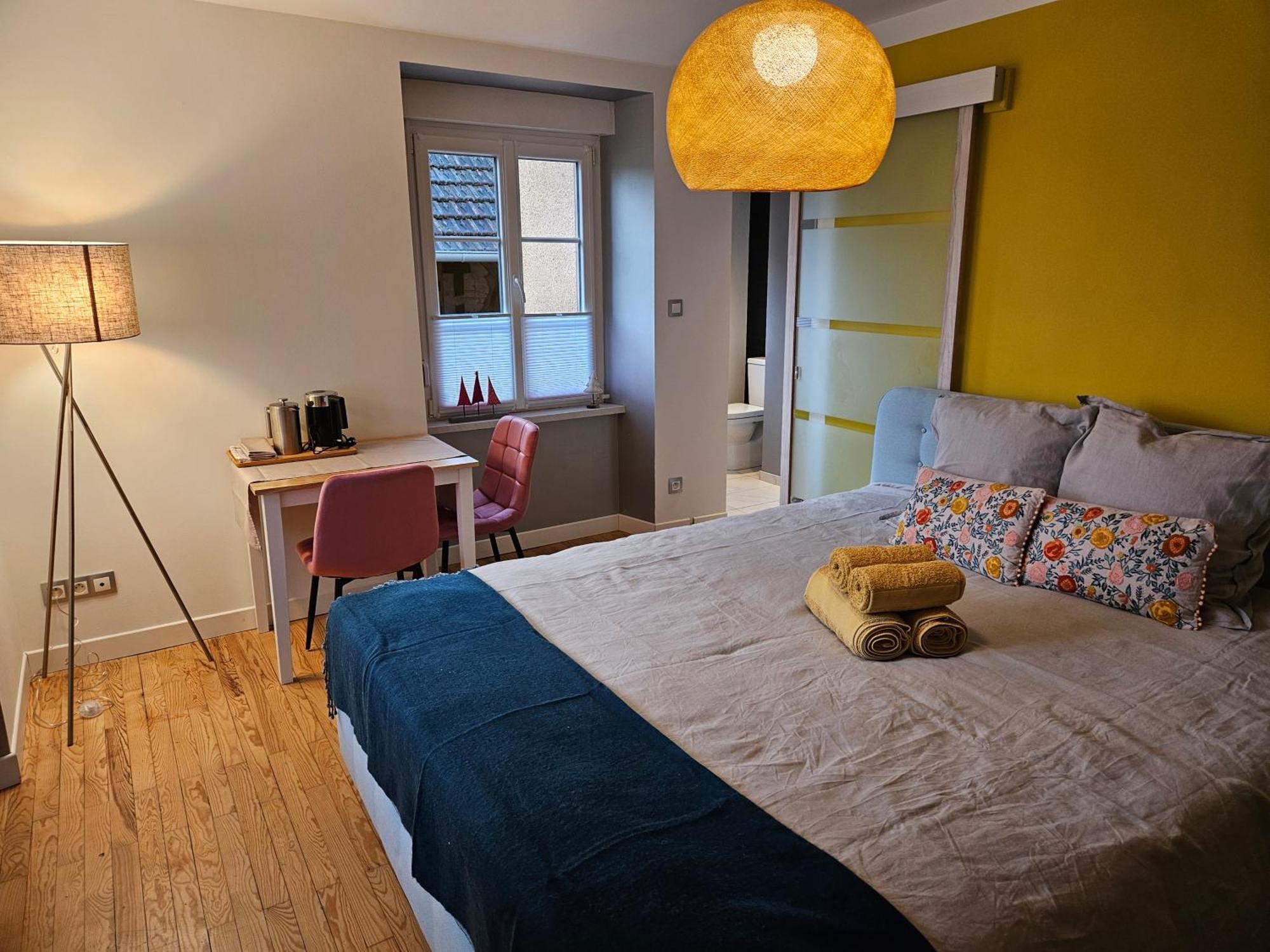 Chambre Lit King-Size - Vue sur Jardin