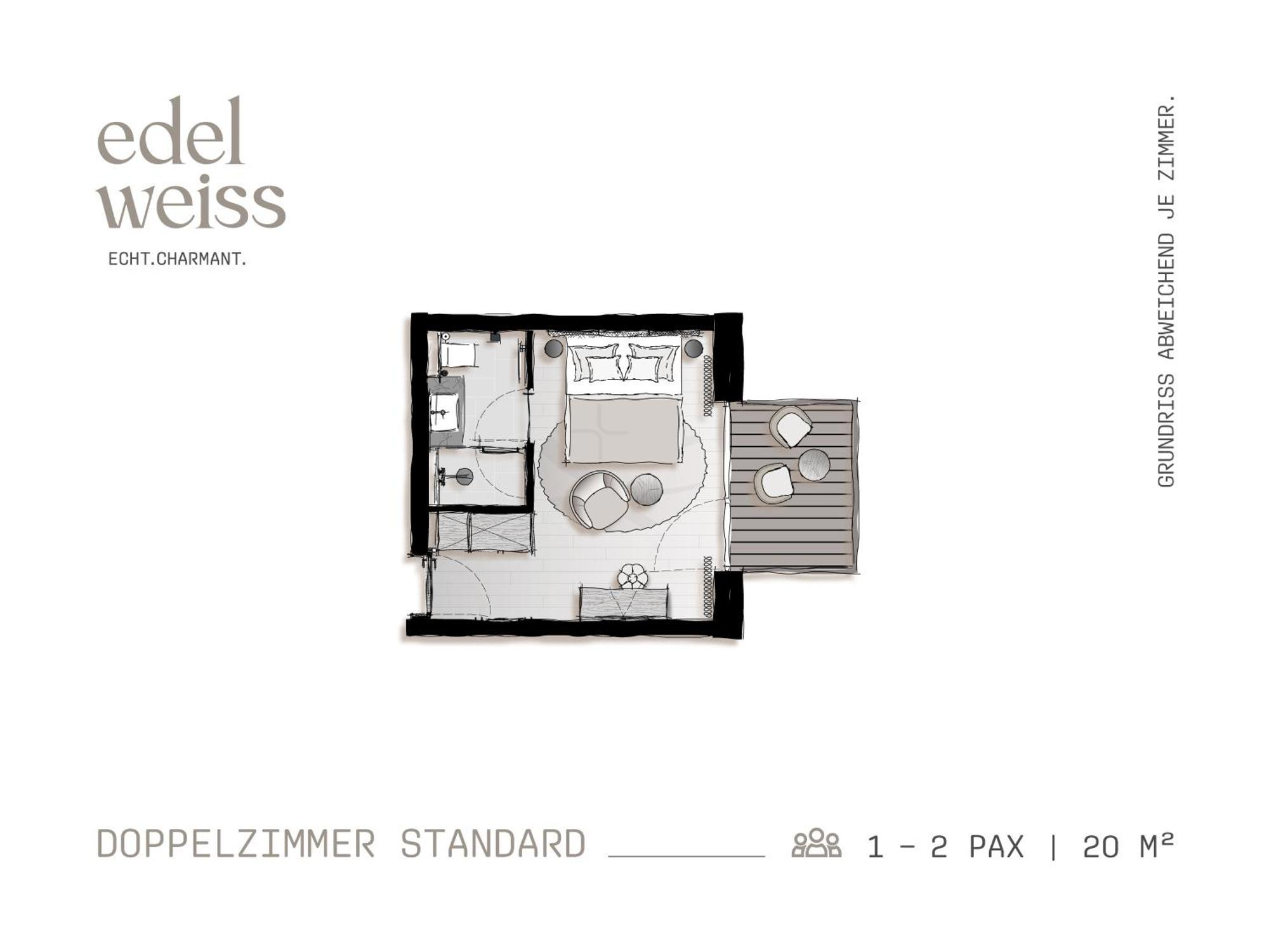 Standard Doppelzimmer