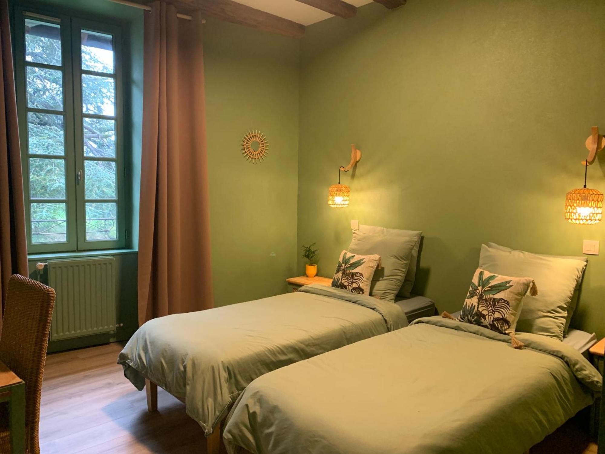 Chambre Lits Jumeaux - Vue sur Jardin