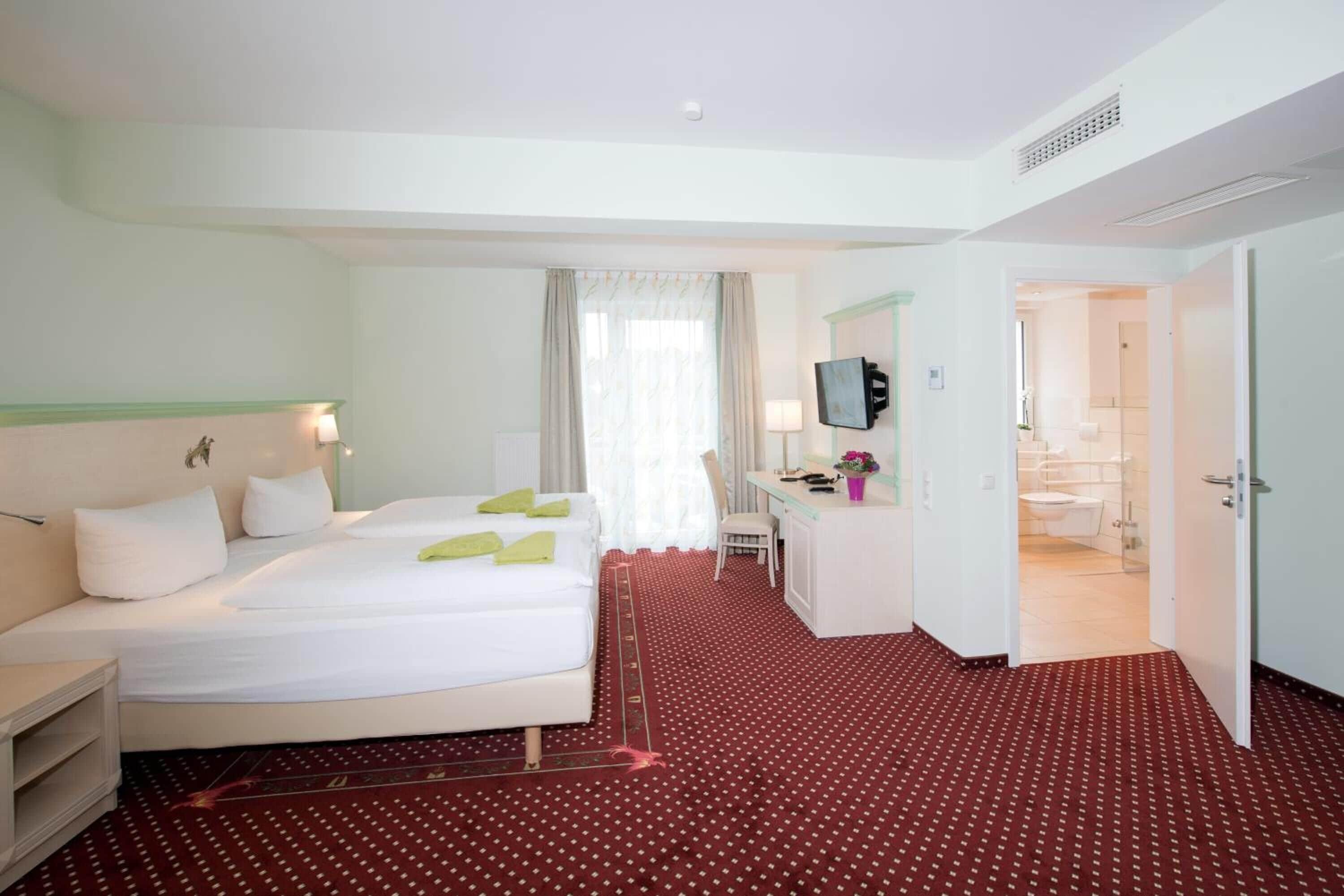 Business Zimmer mit Kingsize-Bett - barrierefrei