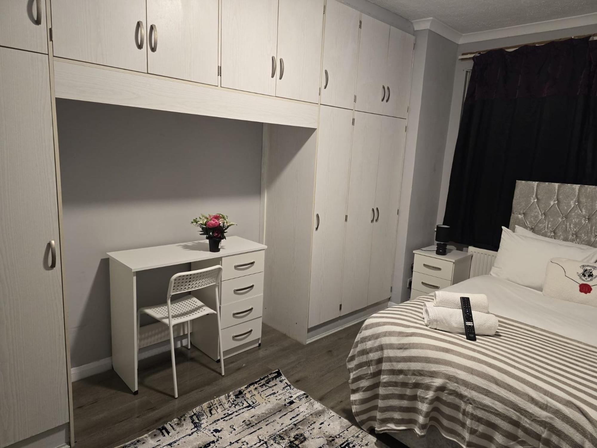 Queen Room with Shared Bathroom