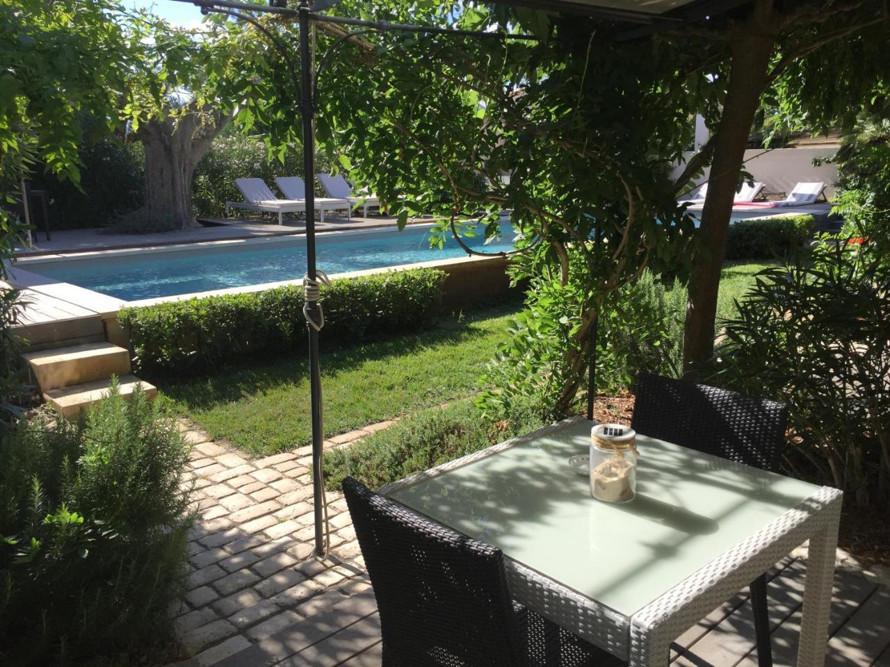 Chambre Double avec Balcon 5 - Vue sur Piscine - 24 m²