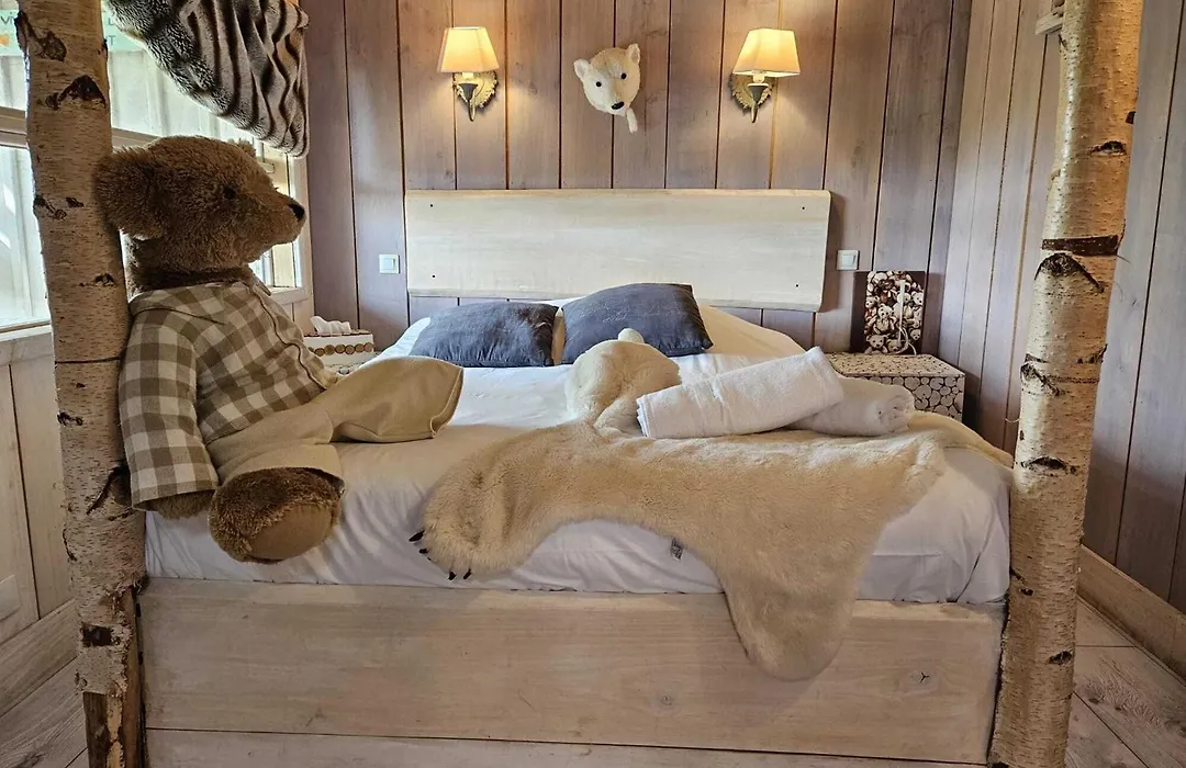 Au Refuge Des 3 Ours - Chambres d'hôtes et cabanes-1