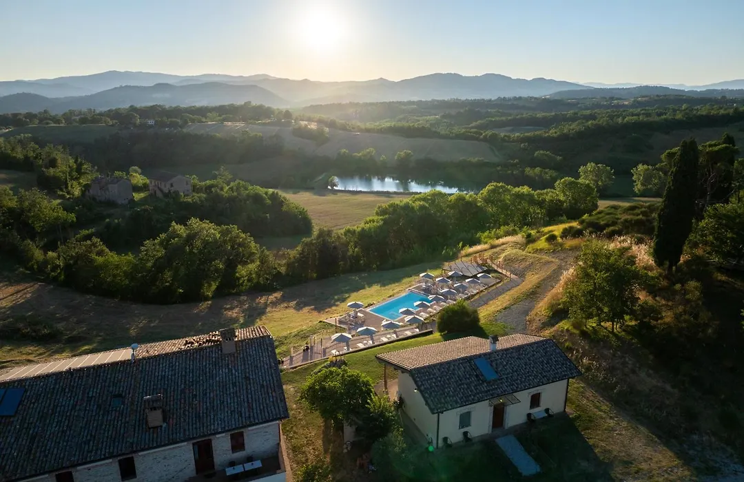 Agriturismo Il Sarale - Vista sulle Colline di Città di Castello-1