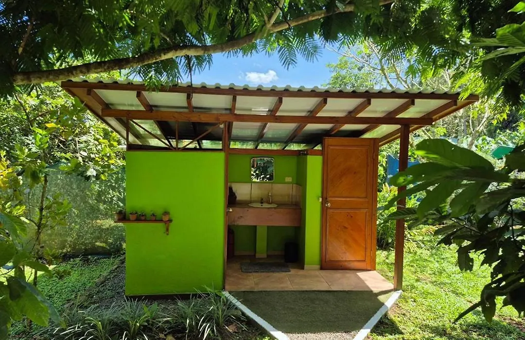 Centro Ananda, Cabina, Bambuszelt-1