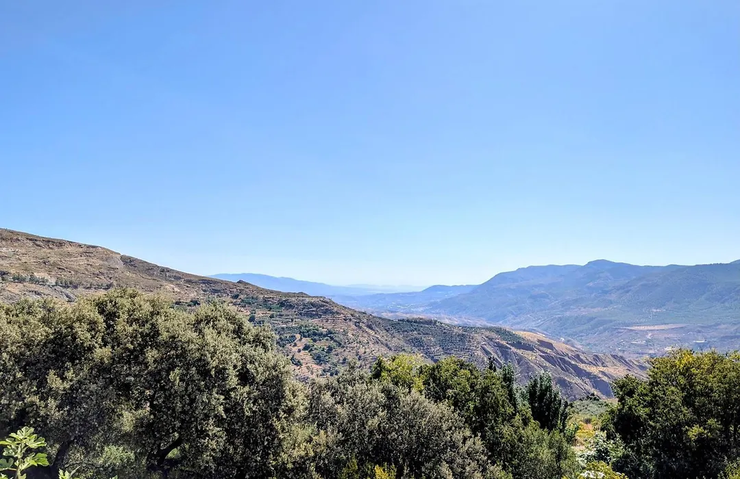 Casa rural para 4 personas, 2 dormitorios y terraza sombreada - El Cortijo Escondido, La Uva-1