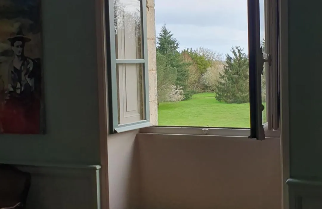château de La Colinière - vue sur parc-1