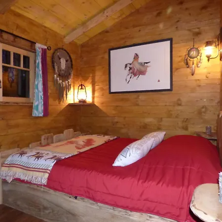 Chambre d'hôte atypique trappeur West little ranch-3