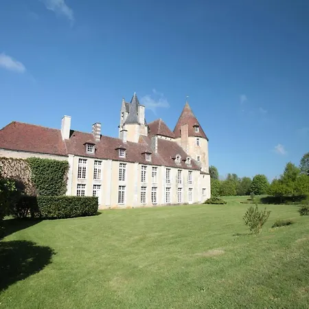 Chambre jaune MANOIR DE LA VOVE Perche-3