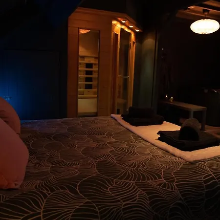 PAUSE NATURE SORBAIS Chambre avec SPA, SAUNA, STREAMING et arrivée autonome-3