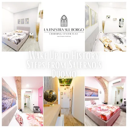 Stay In The Heart Of Salerno - Near The Duomo "La Finestra Sul Borgo"-3