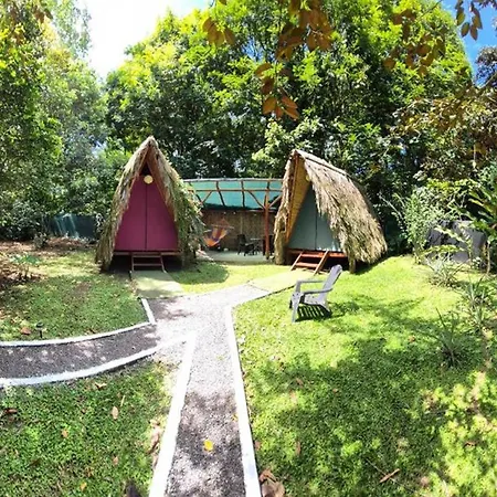 Centro Ananda, Cabina, Bambuszelt-3