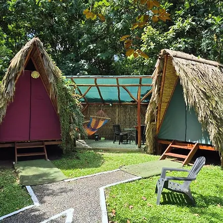 Centro Ananda, Cabina, Bambuszelt-2