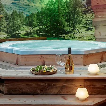Chalet Matterhorn Francois - Central Alpine Chalet With Private Spa & Breakfast-2