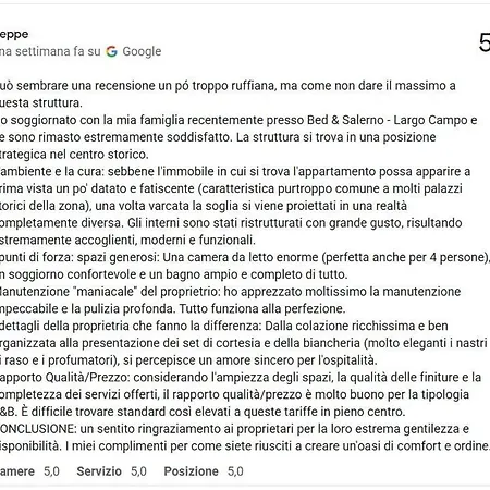 Bed And Salerno - Largo Campo - Appartamento-2