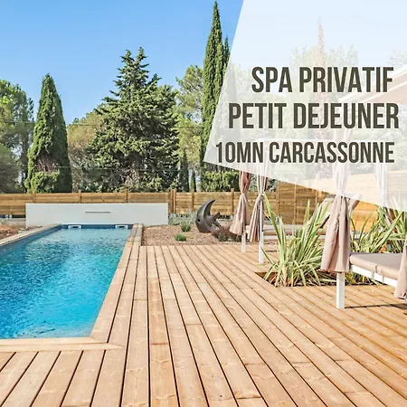 Les Gîtes de Laure - L'Eden Romantique, Chambres Hôtes, Spa privé, Couloir de nage, Adults only-2