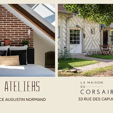 La Maison Du Corsaire Et Les Ateliers - Deux Adresses A Honfleur-3