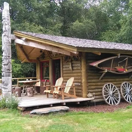 Chambre d'hôte atypique trappeur West little ranch-2