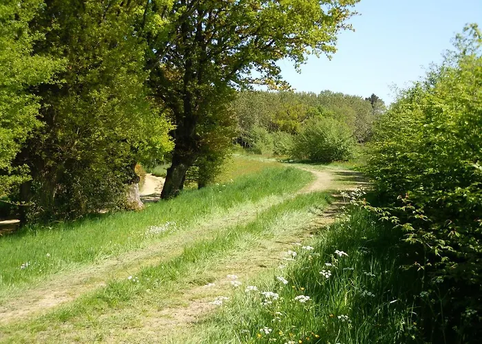 Cabanes et chambre à la Bernardiere