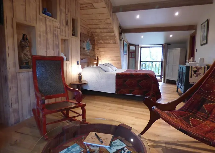 chambre d'hôte atypique West little ranch chambre amérindienne Guiscriff