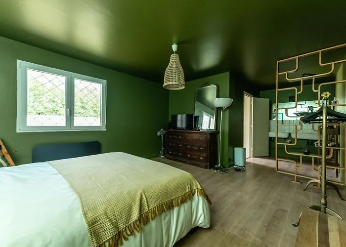 Chambre d'hôte vintage au Château Camponac Bourg
