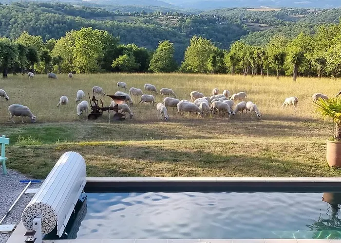 Bed and Breakfast La Garenne à Reilhaguet
