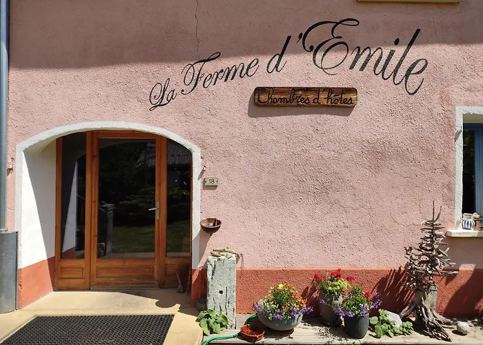 Bed and Breakfast La Ferme d'Emile à Poligny 