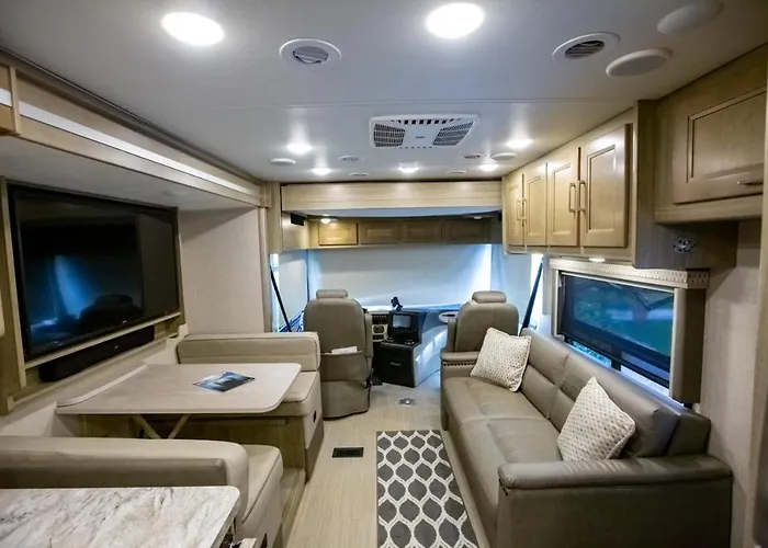 River Safaris, Stationary Class A Motorcoach, Old Homosassa