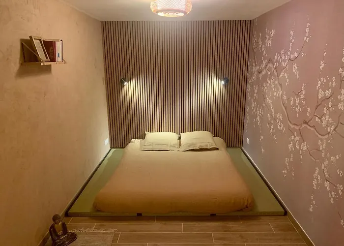Chambre d’inspiration japonaise Pourrieres