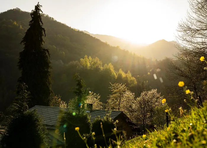 B&B IDUEVAGAMONDI immerso nel bosco tra le MONTAGNE con area benessere come EXTRA Chiusa di Pesio