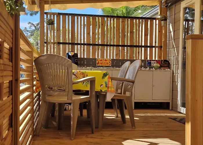 MH Empl calme- La Carabasse- Restos, Bar&Acces Plage, 3Chb, 2Sdb