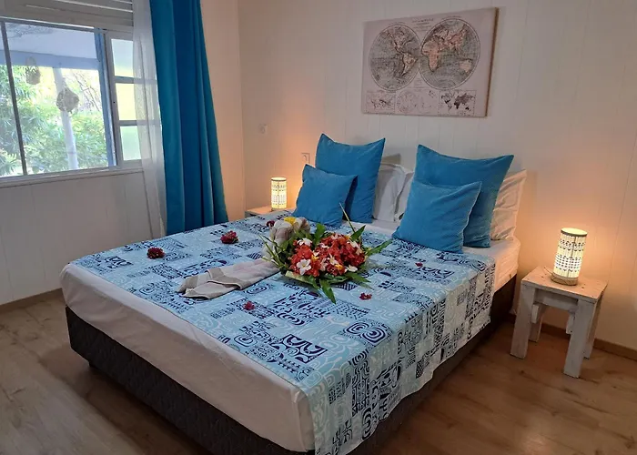 Moana Breeze Rangiroa - Rental Car Included - Air Conditioning - Wi-Fi