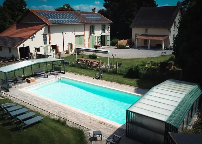 Bed and Breakfast Les Malvaux à Huriel