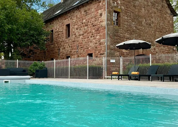 Bed and Breakfast Domaine du Mas Naut à Conques-en-Rouergue