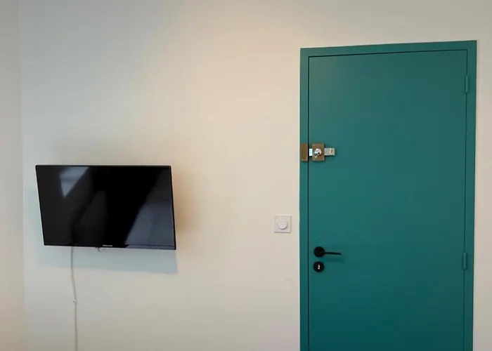 Chambre privée turquoise - Maison partagée Amiens