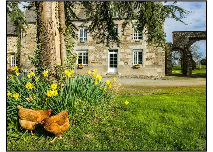 Bed and Breakfast Le Manoir de la Beslière à Folligny