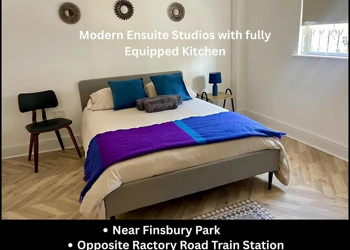 Dalston Luxe Studios, 10 Minutes Away From Liverpool Train Station
