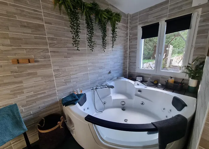 A l'Orée des pins - Gite et spa de 30 m2- Home Cinéma et massage en sup Cuges-les-Pins