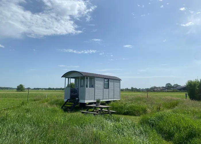 Pipowagen op Camperplaats Vechtdal