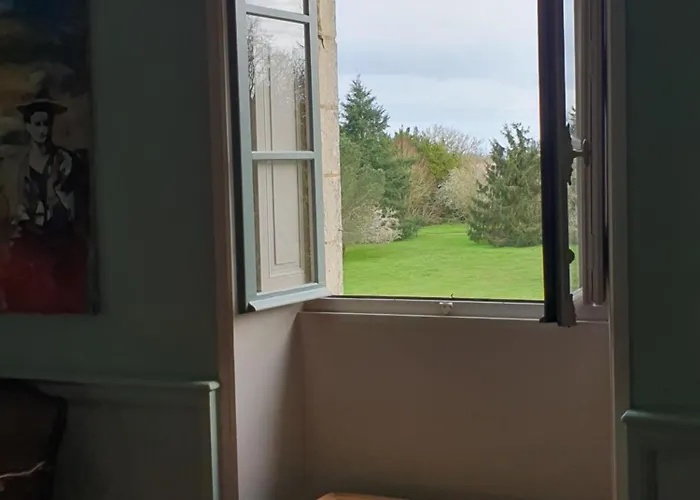 château de La Colinière - vue sur parc Orée-d'Anjou