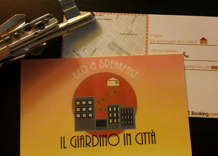 B&B Il Giardino In Città - Parcheggio Privato Gratuito Foggia